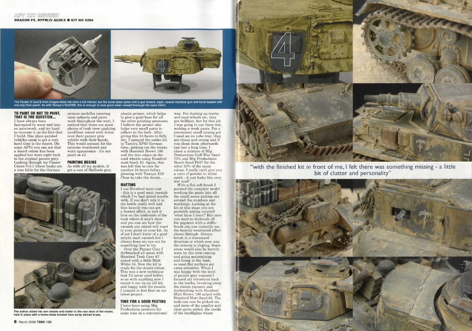 Tamiya Model Magazine 125 (2006-03)